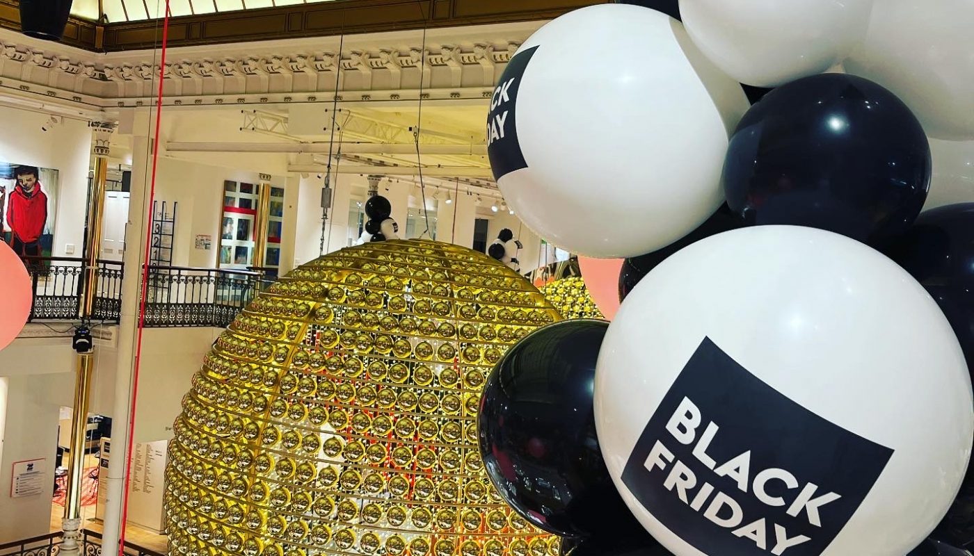 Ballons avec impression Black Friday