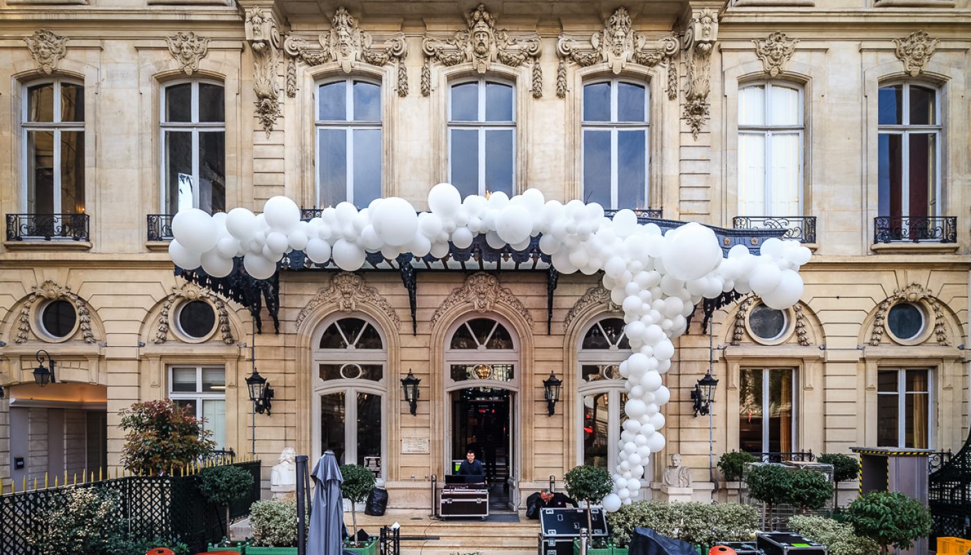 Nuage de ballons au Marois