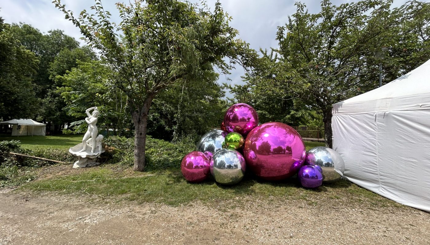 compositions ballons miroirs